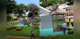 Trabajador municipal muere tras caer desde antena de comunicación en parque de San Borja Trabajador municipal muere tras caer desde antena de comunicación en parque de San Borja