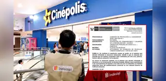 Indecopi multó a Cinépolis con 30 UIT por restringir el ingreso de clientes con alimentos y bebidas Indecopi multó a Cinépolis con 30 UIT por restringir el ingreso de clientes con alimentos y bebidas