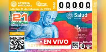 Resultados Sorteo Mayor 3960 EN VIVO HOY, 11 de febrero: qué salió en la Lotería Nacional de México y números ganadores