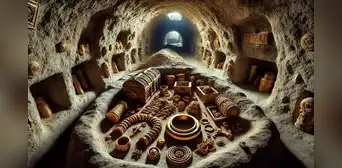 Arqueólogos descubren 7 tumbas con artefactos valiosos de oro puro de un antiguo imperio europeo