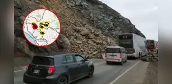 Carreteras bloqueadas por fuertes lluvias en Arequipa, Piura y más regiones de Perú: revisa los puntos críticos, vía Sutran Carreteras bloqueadas por fuertes lluvias en Arequipa, Piura y más regiones de Perú: revisa los puntos críticos, vía Sutran