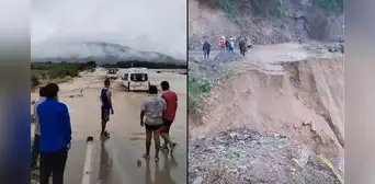 Piura soporta inundaciones por fuertes lluvias: tránsito restringido por activación de quebradas y ríos Piura soporta inundaciones por fuertes lluvias: tránsito restringido por activación de quebradas y ríos