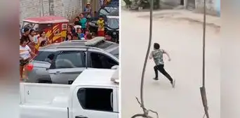 Hombre se escapa de patrullero tras intervención policial en Trujillo