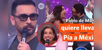 Pablo Portillo de MDO sorprende al intentar besar a María Pía Copello en vivo en ‘MQM’: "No soy actriz" Pablo Portillo de MDO sorprende al intentar besar a María Pía Copello en vivo en ‘MQM’: "No soy actriz"
