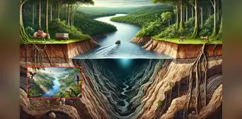 El misterioso río que fluye bajo el Amazonas y estuvo oculto por millones de años: inicia en Perú y atraviesa Sudamérica