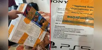 ¡Cuidado con las estafas! Compra una PS5 en línea, pero al abrir la caja descubre algo inesperado ¡Cuidado con las estafas! Compra una PS5 en línea, pero al abrir la caja descubre algo inesperado