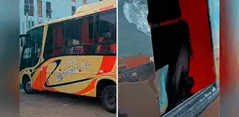 Extorsionadores disparan contra bus de la empresa El Dorado con pasajeros a bordo en La Libertad Extorsionadores disparan contra bus de la empresa El Dorado con pasajeros a bordo en La Libertad