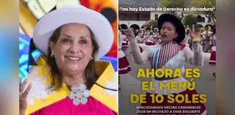 Mujeres ayacuchanas protestan contra Dina Boluarte con cánticos por carnavales: "No tienes sangre en la cara"