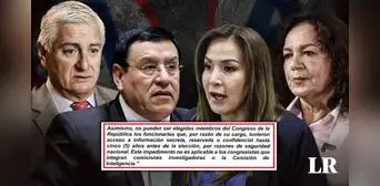 APP propone ley para impedir que funcionarios con acceso a información confidencial postulen al Congreso