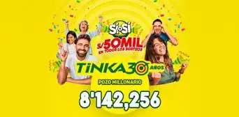 Resultados de la Tinka del 12 de febrero: conoce los números ganadores, premios y el Pozo Millonario Resultados de la Tinka del 12 de febrero: conoce los números ganadores, premios y el Pozo Millonario