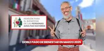 Confirman pago doble de la pensión Bienestar para adultos mayores en 2 estados: ¿quiénes cobran 12.400 pesos en marzo? Confirman pago doble de la pensión Bienestar para adultos mayores en 2 estados: ¿quiénes cobran 12.400 pesos en marzo?