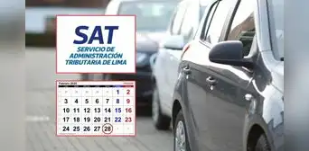SAT anuncia que propietarios de este tipo de vehículos en Lima tienen hasta el 28 de febrero para cancelar impuesto vehicular obligatorio SAT anuncia que propietarios de este tipo de vehículos en Lima tienen hasta el 28 de febrero para cancelar impuesto vehicular obligatorio
