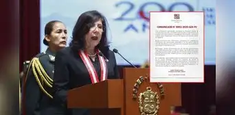 Janet Tello, presidenta del Poder Judicial, rompe su silencio tras posible destitución: "Mi conducta siempre ha sido de apego a la ley" Janet Tello, presidenta del Poder Judicial, rompe su silencio tras posible destitución: "Mi conducta siempre ha sido de apego a la ley"