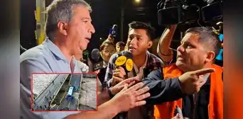 Trabajador municipal encara a ministro de Transporte por accidente en Chancay: "No es posible que esta vía esté así"