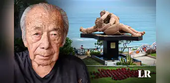Víctor Delfín y la historia que impulsó la creación de la icónica escultura del Parque del Amor: "No se puede vivir sin amor" Víctor Delfín y la historia que impulsó la creación de la icónica escultura del Parque del Amor: "No se puede vivir sin amor"