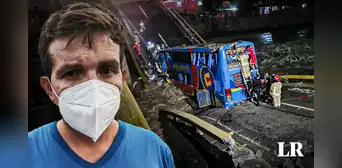 Sobreviviente de caída de bus al río Chancay relata momentos de angustia: "Perdí la consciencia, parecía un despiste"