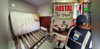 Operativo por San Valentín en hotel de Independencia: hallan colchones rotos, toallas sucias y basura acumulada Operativo por San Valentín en hotel de Independencia: hallan colchones rotos, toallas sucias y basura acumulada