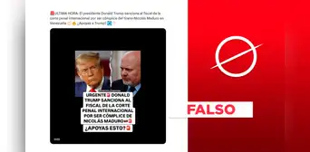 Donald Trump no sancionó a un fiscal de la Corte Penal Internacional por favorecer al dictador Nicolás Maduro Donald Trump no sancionó a un fiscal de la Corte Penal Internacional por favorecer al dictador Nicolás Maduro