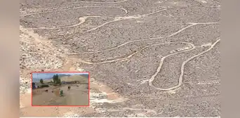 Huaicos y lluvias en Ica dañan las Líneas de Nazca: tres geoglifos afectados por lodo y piedras