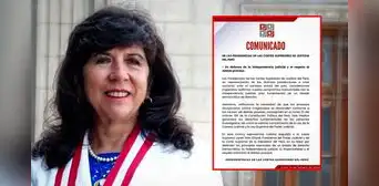 Janet Tello: jueces de las Cortes Superiores de Justicia expresan su respaldo a presidenta del PJ tras ataque en su contra Janet Tello: jueces de las Cortes Superiores de Justicia expresan su respaldo a presidenta del PJ tras ataque en su contra