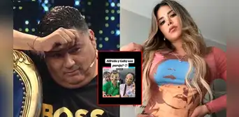 Gabriela Serpa le hace 'fuerte' reclamo en vivo a Alfredo Benavides por no aclarar su relación: "¡No te quedes callado!" Gabriela Serpa le hace 'fuerte' reclamo en vivo a Alfredo Benavides por no aclarar su relación: "¡No te quedes callado!"