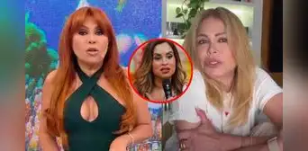 Magaly Medina responde a Gisela Valcárcel por defender a Ethel Pozo: “¿Tú crees que otro canal la llamaría para contratarla?” Magaly Medina responde a Gisela Valcárcel por defender a Ethel Pozo: “¿Tú crees que otro canal la llamaría para contratarla?”