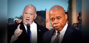 Nueva York colabora con ICE: Eric Adams y Tom Homan acuerdan retorno de agentes a cárcel de Rikers Nueva York colabora con ICE: Eric Adams y Tom Homan acuerdan retorno de agentes a cárcel de Rikers