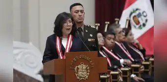 Presidenta del Poder Judicial, Janet Tello, sobre proceso de la JNJ en su contra: “No me siento amenazada” Presidenta del Poder Judicial, Janet Tello, sobre proceso de la JNJ en su contra: “No me siento amenazada”