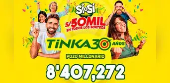 Resultados de La Tinka domingo 16 de febrero: revisa los números ganadores, premios y el Pozo Millonario Resultados de La Tinka domingo 16 de febrero: revisa los números ganadores, premios y el Pozo Millonario