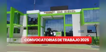 ¿Vives en Puno y terminaste el colegio? Municipalidad De San Miguel ofrece empleo con sueldos de más de S/4.000