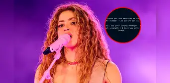 Shakira agradece al Perú por su apoyo tras ser internada de emergencia: “Los quiero con el alma”