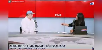 Periodista Cecilia García señala EN VIVO a Rafael López Aliaga como culpable en caso de sufrir un atentado Periodista Cecilia García señala EN VIVO a Rafael López Aliaga como culpable en caso de sufrir un atentado