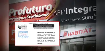 Congreso propone otro retiro de hasta 4 UIT del fondo de las AFP