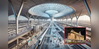 Esta es la estación de tren más grande del mundo ubicado en los EE. UU.: es una joya arquitectónica con historia en el cine Esta es la estación de tren más grande del mundo ubicado en los EE. UU.: es una joya arquitectónica con historia en el cine