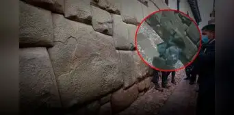 Vandalizan emblemática Piedra de los 12 ángulos en Cusco: identifican a atacante por cámaras de seguridad Vandalizan emblemática Piedra de los 12 ángulos en Cusco: identifican a atacante por cámaras de seguridad