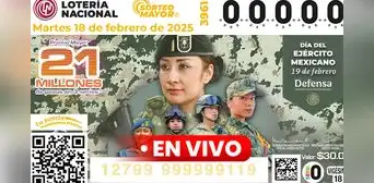 Resultados Sorteo Mayor 3961 EN VIVO HOY, 18 de febrero: qué número cayó en la Lotería Nacional de México y verificar boleto