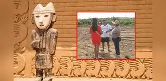 Denuncian grave atentado contra Chan Chan: destruyen zona intangible y piezas cerámicas valiosas Denuncian grave atentado contra Chan Chan: destruyen zona intangible y piezas cerámicas valiosas