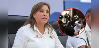 Dina Boluarte es abucheada en Tacna por alcaldes cuando informaba medidas para enfrentar las lluvias Dina Boluarte es abucheada en Tacna por alcaldes cuando informaba medidas para enfrentar las lluvias