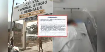 Hospital Sergio Bernales responde por bebé recién nacido que resultó quemado durante baño “Lamentamos lo sucedido”
