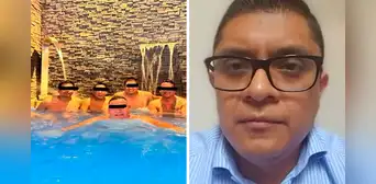 Empresario niega ser miembro de Los Pulpos tras difusión de fotografía en sauna: "Los suboficiales son mis amigos" Empresario niega ser miembro de Los Pulpos tras difusión de fotografía en sauna: "Los suboficiales son mis amigos"