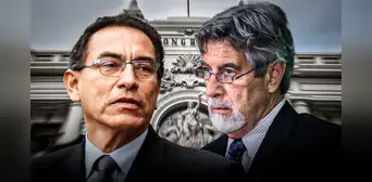 Congreso avanza la persecución: Comisión Permanente aprueba acusar a Martín Vizcarra e inhabilitar a Francisco Sagasti