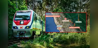 El nuevo ferrocarril que unirá Chancay con Pucallpa: recorrerá 900 kilómetros y tendrá inversión de casi S/52 millones El nuevo ferrocarril que unirá Chancay con Pucallpa: recorrerá 900 kilómetros y tendrá inversión de casi S/52 millones