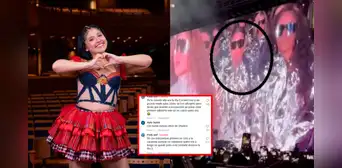 Tiktoker acusa a Milena Warthon de "colarse" para estar al lado de Shakira: “Insistió a producción”