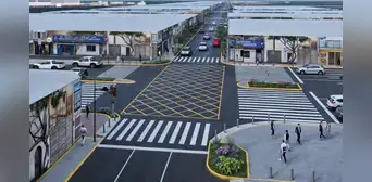 Renuevan principal vía de 100 años en Lima que une Miraflores y el Cercado de Lima: obras recorren más de 6 kilómetros Renuevan principal vía de 100 años en Lima que une Miraflores y el Cercado de Lima: obras recorren más de 6 kilómetros