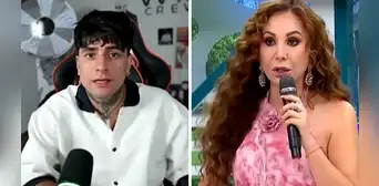 Streamer Diealis sorprendió a Janet Barboza con invitación a Central y ella acepta: "¿Qué edad tiene este joven?"