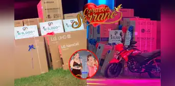 Corazón Serrano sorprende a sus trabajadores en su aniversario 32 con cheques, motos, televisores y más Corazón Serrano sorprende a sus trabajadores en su aniversario 32 con cheques, motos, televisores y más