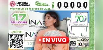 Resultados Lotería Nacional de México, Sorteo Superior 2835 EN VIVO, HOY 21 de febrero: qué número salió del premio mayor en México Resultados Lotería Nacional de México, Sorteo Superior 2835 EN VIVO, HOY 21 de febrero: qué número salió del premio mayor en México