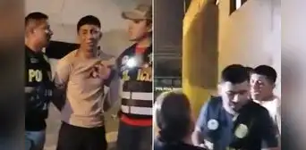 Presunto miembro de los Injertos del Norte llora y pide “respeto” a PNP por su madre que impedía su arresto