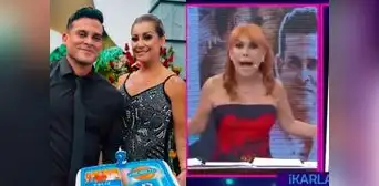Magaly Medina asegura que no ve a Christian Domínguez enamorado de Karla Tarazona: “Él nunca habla de amor” Magaly Medina asegura que no ve a Christian Domínguez enamorado de Karla Tarazona: “Él nunca habla de amor”