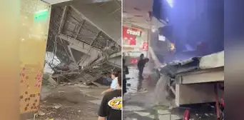 Techo de Real Plaza Trujillo habría colapsado por la sobrecarga de agua, señala Ositrán Techo de Real Plaza Trujillo habría colapsado por la sobrecarga de agua, señala Ositrán